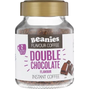 Beanies Double Chocolate Flavoured Instant Coffee 50g