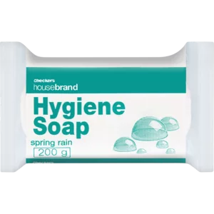 Checkers Housebrand Spring Hygiene Bath Soap 200g Checkers Housebrand Spring Hygiene Bath Soap 200g
