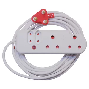 Ellies FEE2X/5WS Medium Surge Protected Extension Cord 5m Ellies FEE2X/5WS Medium Surge Protected Extension Cord 5m