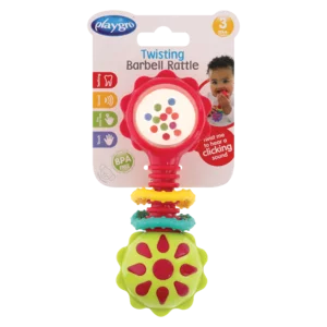 Playgro Barbell Rattle Twist Playgro Barbell Rattle Twist