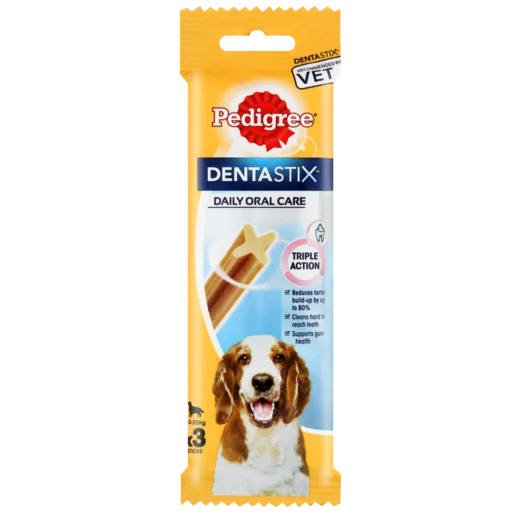 Pedigree Denta Stix Dog Treats 77g Pedigree Denta Stix Dog Treats 77g