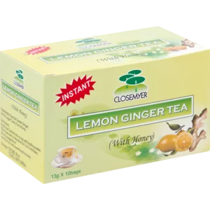 Closemyer Lemon Ginger With Honey Tea Bags 10 Pack Closemyer Lemon Ginger With Honey Tea Bags 10 Pack