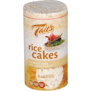 Tait's Salted Rice Cakes 100g Tait's Salted Rice Cakes 100g