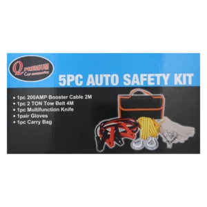 Q Premium Auto Safety Kit 5 Pieces