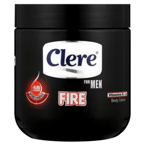 Clere For Men Fire Body Crème 450ml Clere For Men Fire Body Crème 450ml
