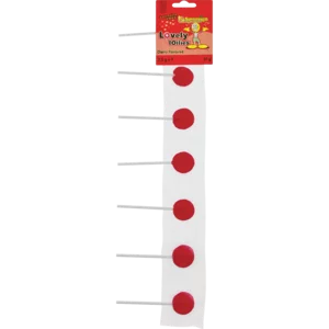 Sovereign Lovely Lollies Cherry Flavoured Lollipops 7x7.3g