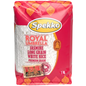 Spekko Royal Umbrella Jasmine Long Grain White Rice 1kg