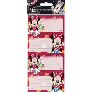 Walt Disney Minnie Mouse Assorted Book Labels 16 Pack Walt Disney Minnie Mouse Assorted Book Labels 16 Pack
