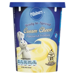 Pillsbury Ready-To-Spread Cream Cheese Flavoured Frosting 425g Pillsbury Ready-To-Spread Cream Cheese Flavoured Frosting 425g