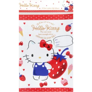 Hello Kitty A4 Self Adhesive Book Jackets 5 Pack Hello Kitty A4 Self Adhesive Book Jackets 5 Pack