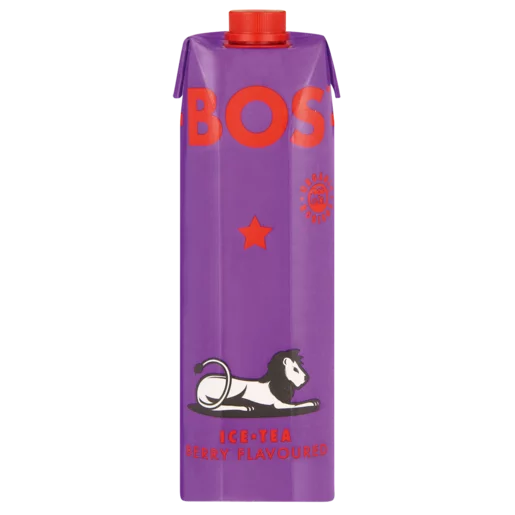 Bos Berry Flavoured Ice Tea Carton 1L Bos Berry Flavoured Ice Tea Carton 1L