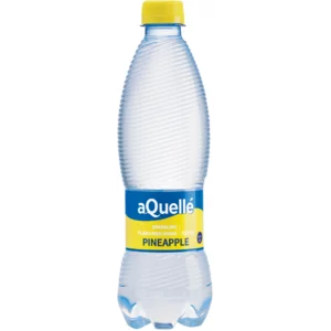 aQuellé Pineapple Flavoured Sparkling Water 500ml aQuellé Pineapple Flavoured Sparkling Water 500ml