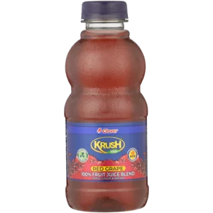Clover Krush 100% Red Grape Fruit Juice Blend 500ml Clover Krush 100% Red Grape Fruit Juice Blend 500ml