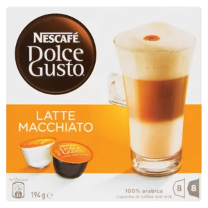 Dolce Gusto Macchiato Latte Capsules 16 Pack
