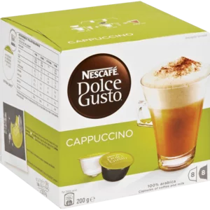 Nescafé Dolce Gusto Cappucino Pods Coffee 16 Pack 200g Nescafé Dolce Gusto Cappucino Pods Coffee 16 Pack 200g