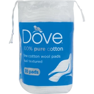 Dove Cotton Wool Pads Dual Textured 30 Pack