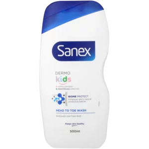 Sanex Dermo Kids Biome Protect Body Wash & Foam Bath 500ml