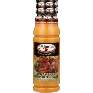 Minnies Mozambican Mild Peri-Peri Sauce 250ml Minnies Mozambican Mild Peri-Peri Sauce 250ml