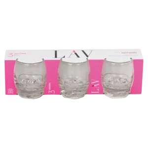 LAV Adora Shot Glass 3 Piece LAV Adora Shot Glass 3 Piece