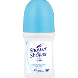 Shower To Shower Fresh Powder Ladies Anti-Perspirant Roll-On 50ml
