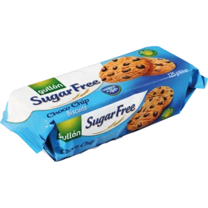 GullÏŒn Sugar Free Chocolate Chip Biscuits 125g