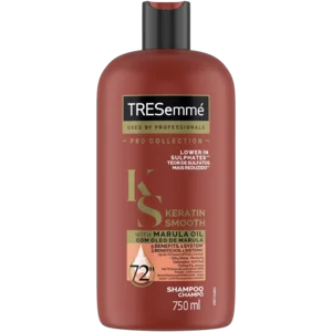 TRESemmé Pro Collection Keratin Smooth With Marula Oil Shampoo Bottle 750ml TRESemmé Pro Collection Keratin Smooth With Marula Oil Shampoo Bottle 750ml