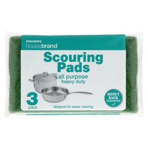 Checkers Housebrand Scouring Pads 3 Pack