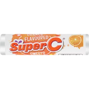 Super C Orange Flavoured Sweets 36.6g Super C Orange Flavoured Sweets 36.6g