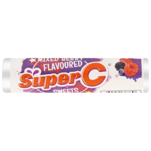 Super C Mixed Berry Flavoured Sweets 36.6g