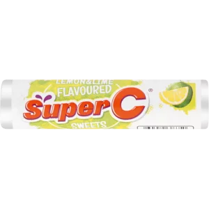 Super C Lemon & Lime Flavoured Sweets 36.6g
