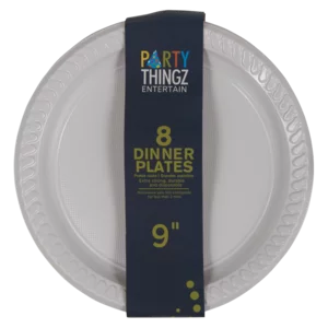Party Thingz Platic Dinner Plate 8 Pack Party Thingz Platic Dinner Plate 8 Pack
