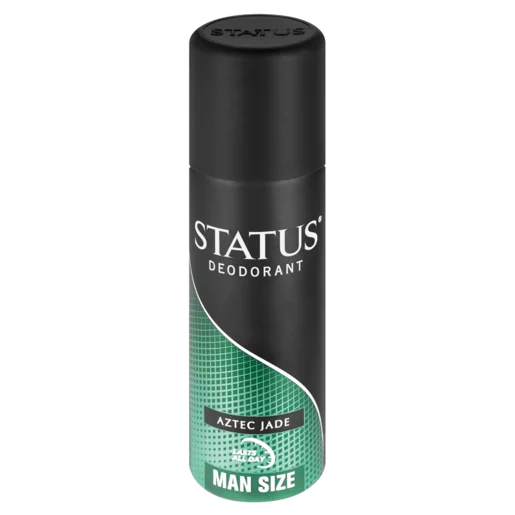 Status Aztec Jade Man Size Mens Body Spray Deodorant 200ml Status Aztec Jade Man Size Mens Body Spray Deodorant 200ml