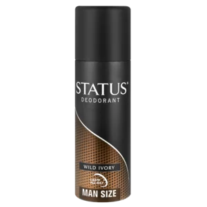 Status Wild Ivory Man Size Mens Body Spray Deodorant 200ml Status Wild Ivory Man Size Mens Body Spray Deodorant 200ml