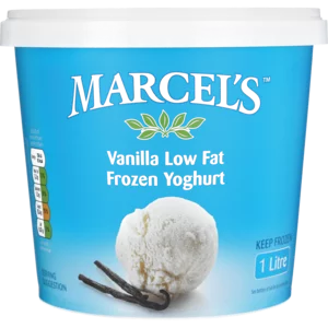 Marcel's Vanilla Flavoured Low Fat Frozen Yoghurt 1L