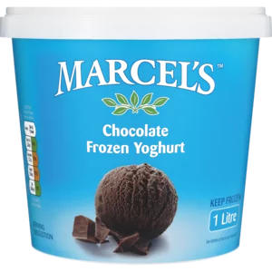 Marcel's Chocolate Flavoured Low Fat Frozen Yoghurt 1L Marcel's Chocolate Flavoured Low Fat Frozen Yoghurt 1L