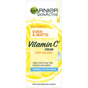 Garnier Skin Active Even & Matte Normal To Oily Skin Vitamin C Cream 40ml