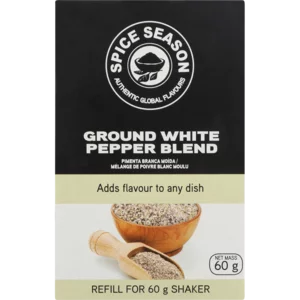 Spice Season Refill Ground White Pepper Spice 60g