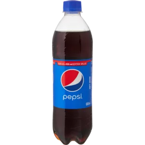 Pepsi Cola Soft Drink Bottle 600ml Pepsi Cola Soft Drink Bottle 600ml