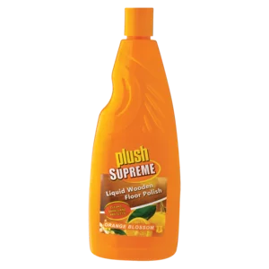 Plush Supreme Orange Blossom Scented Liquid Wooden Floor Polish 750ml
