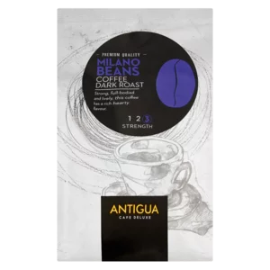 Antigua Café Deluxe Milano Coffee Beans 500g Antigua Café Deluxe Milano Coffee Beans 500g