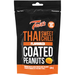 Tait's Thai Sweet Chilli Peanuts 100g Tait's Thai Sweet Chilli Peanuts 100g