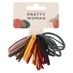 Pretty Woman Solid Colour Elastic Hair Tie Set 30 Piece Pretty Woman Solid Colour Elastic Hair Tie Set 30 Piece