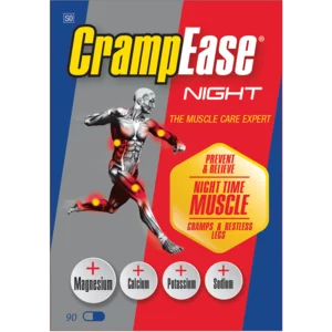 CrampEase The Muscle Care Expert Night Capsules 90 Pack