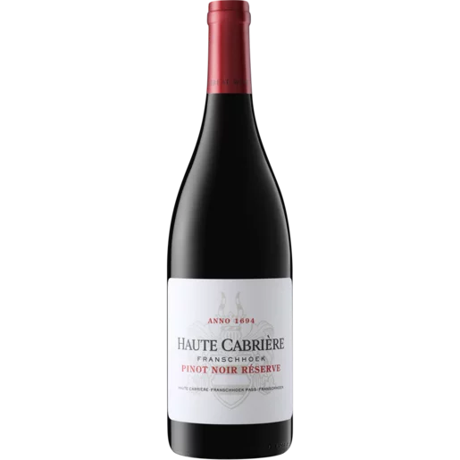 Haute Cabriére Réserve Pinot Noir Red Wine Bottle 750ml Haute Cabriére Réserve Pinot Noir Red Wine Bottle 750ml