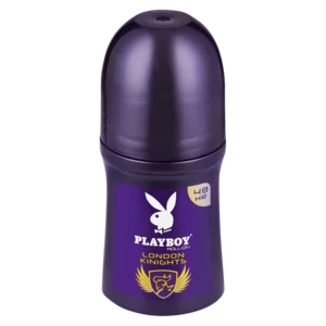 Playboy London Knights Mens Anti-Perspirant Roll-On 50ml Playboy London Knights Mens Anti-Perspirant Roll-On 50ml