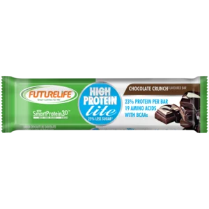 Futurelife High Protein Lite Chocolate Crunch Flavoured Protein Bar 40g Futurelife High Protein Lite Chocolate Crunch Flavoured Protein Bar 40g