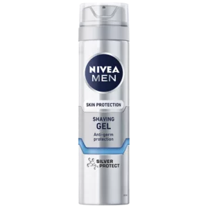 Nivea Men Silver Protect Skin Protection Shaving Gel 200ml