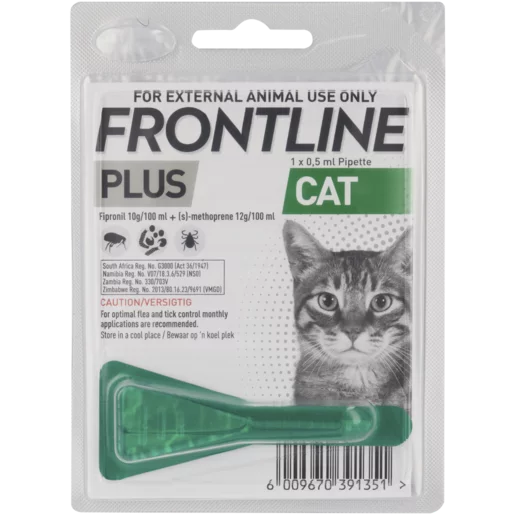 Frontline Plus Tick & Flea Protection For Cats Frontline Plus Tick & Flea Protection For Cats