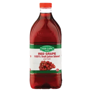 Fair Cape Red Grape 100% Fruit Juice 2L Fair Cape Red Grape 100% Fruit Juice 2L