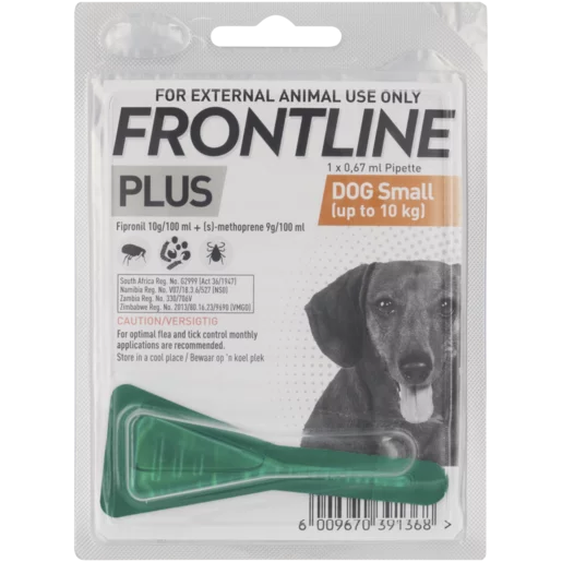 Frontline Plus Tick & Flea Protection For Small Dogs